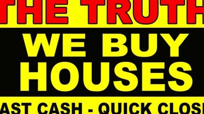 We buy properties cash