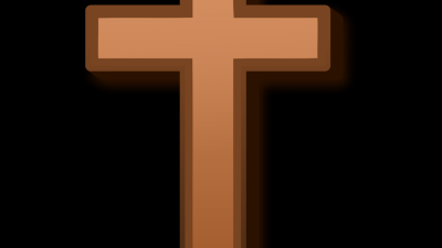 Clipart - Brown Cross